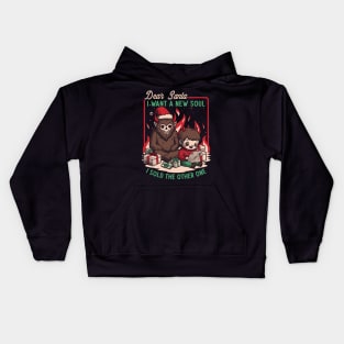 Christmas Demon Pact Kids Hoodie